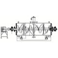 2017 ZPG series vacuum harrow drier, SS vacuum harrow dryer, powder condensate system design